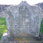 Sacred to the memory of Sarah Dower who departed this life December 28th 1853 aged 45 years leaving 7 children to lament their loss 